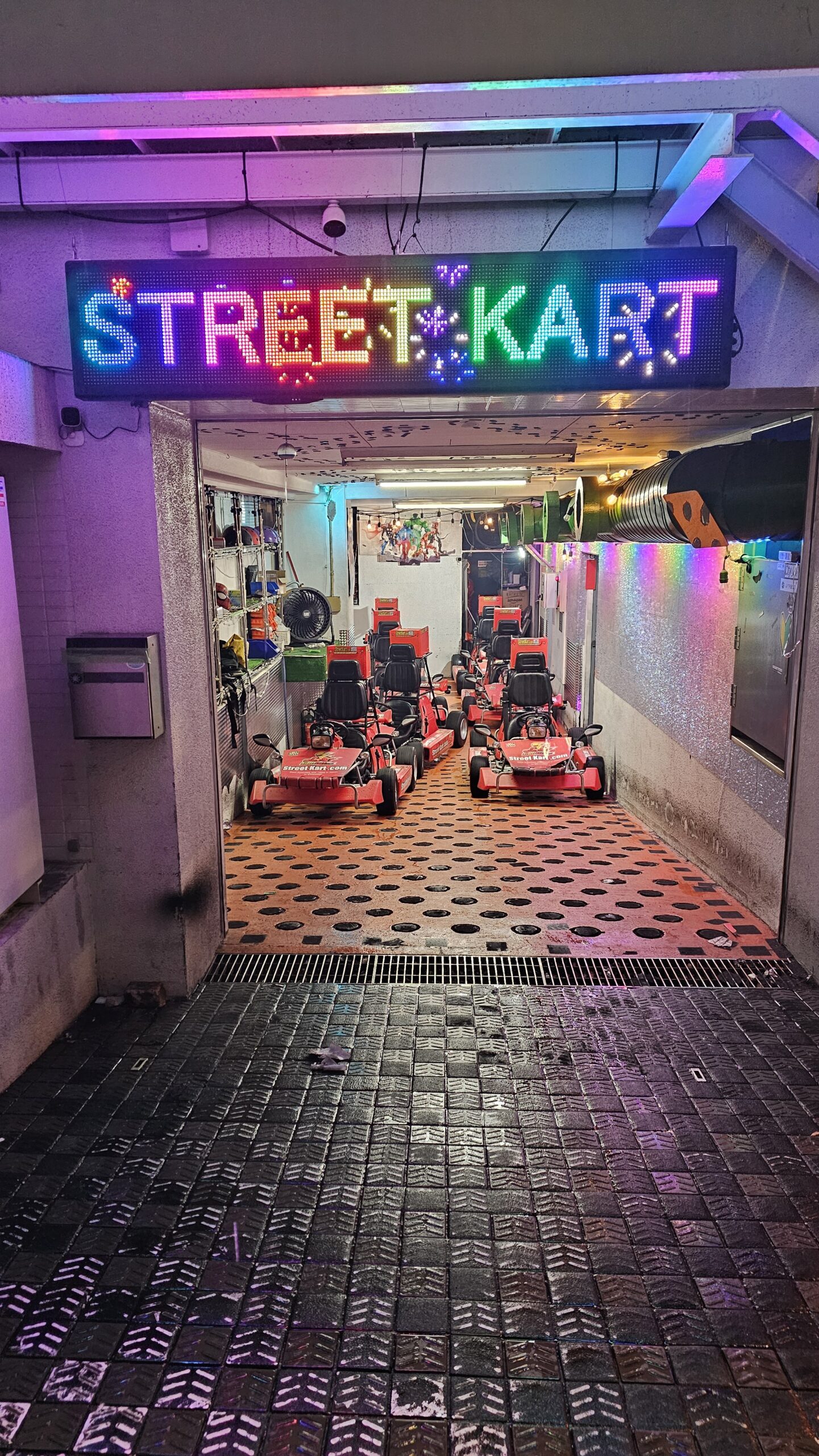 Mario Kart Tokyo: Driving Through Shibuya at Night